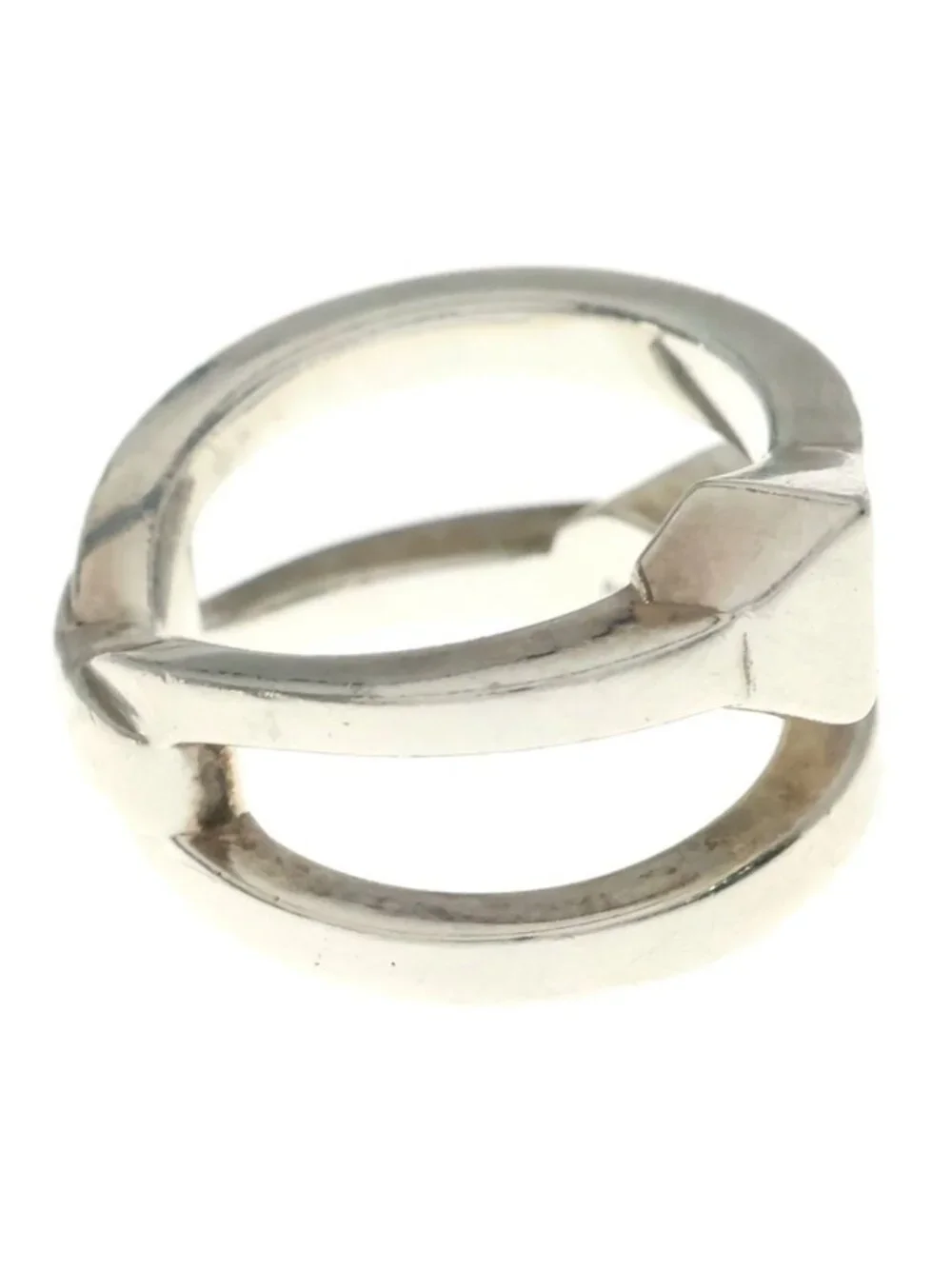 Gucci Contrariering Ring Silver